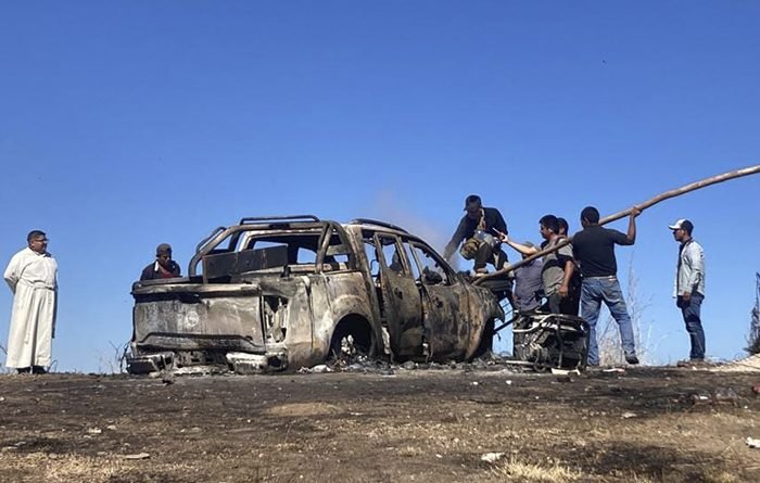ONG halla cinco cráneos humanos y varios cuerpos calcinados en estado mexicano de Guerrero