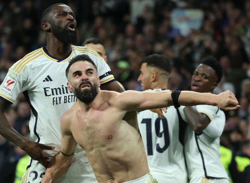 Polémico triunfo del Real Madrid en el Barnabéu ante el Almería