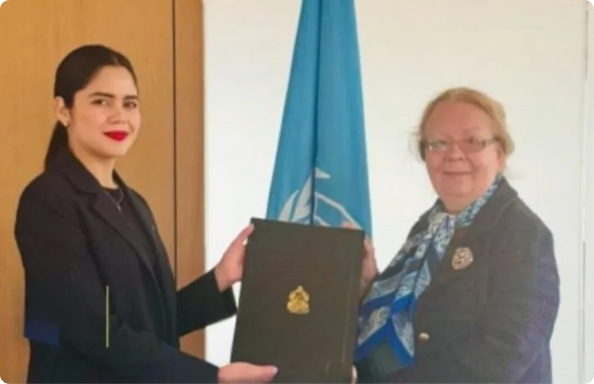 Hija de Rixi Moncada es nombrada como representante de Honduras ante la ONU