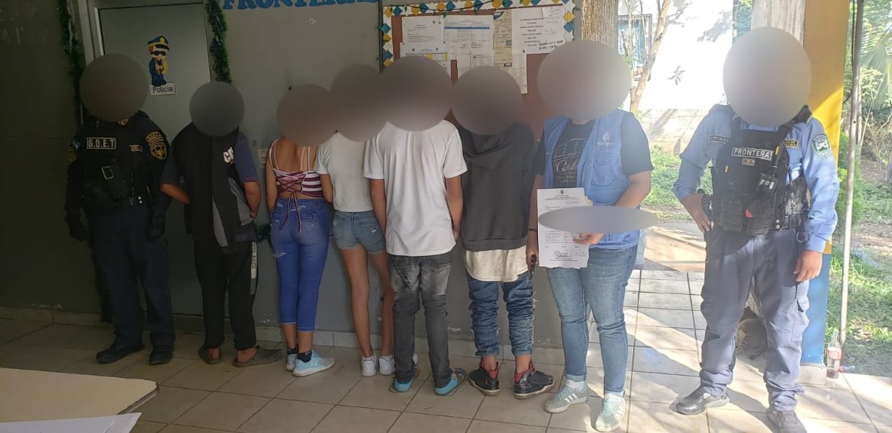 Policía de Fronteras recupera cinco menores de edad en situación de vulnerabilidad de derechos   