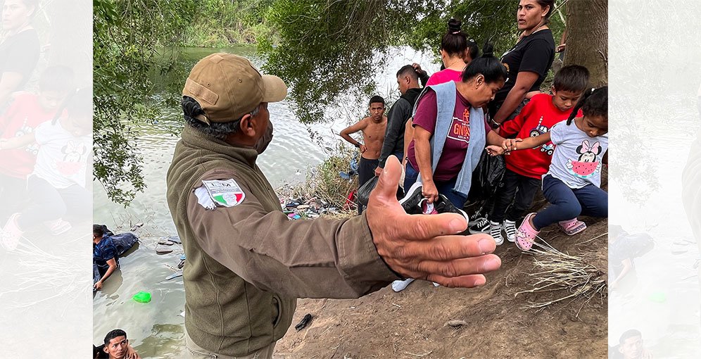 México recupera 73 migrantes en peligro en la frontera norte con EEUU, entre ellos hondureños