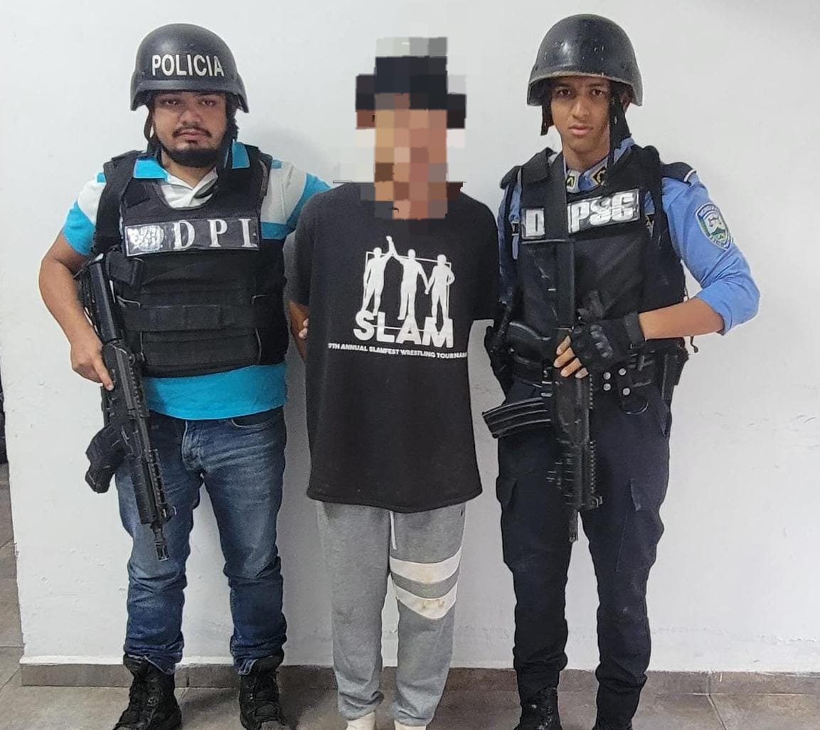 DPI captura a un supuesto gatillero de la banda delictiva “Los Maicillos” por haberle quitado la vida a una mujer en Olanchito, Yoro