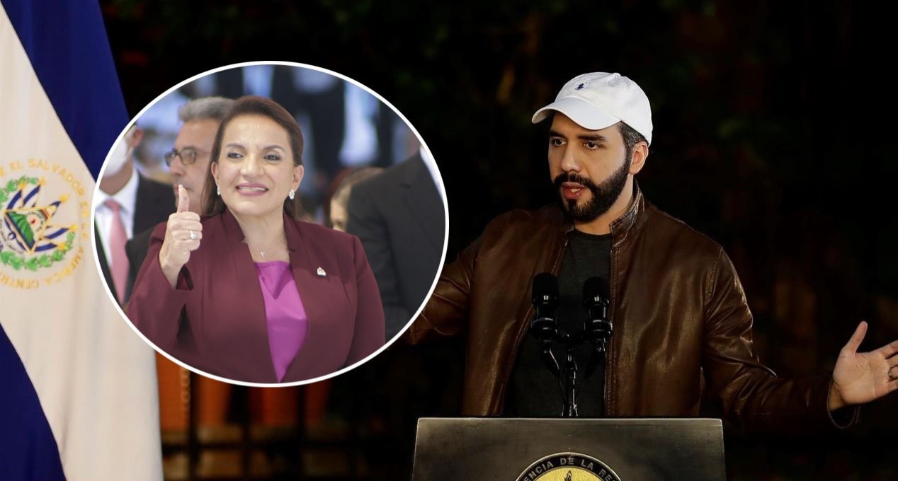 La presidenta de Honduras felicita a Nayib Bukele «por su gran triunfo electoral»