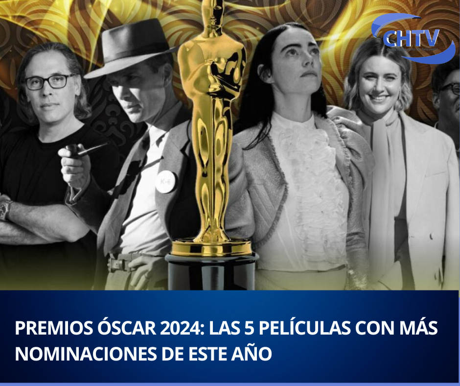 Premios Óscar 2024: Las 5 películas con más nominaciones de este año