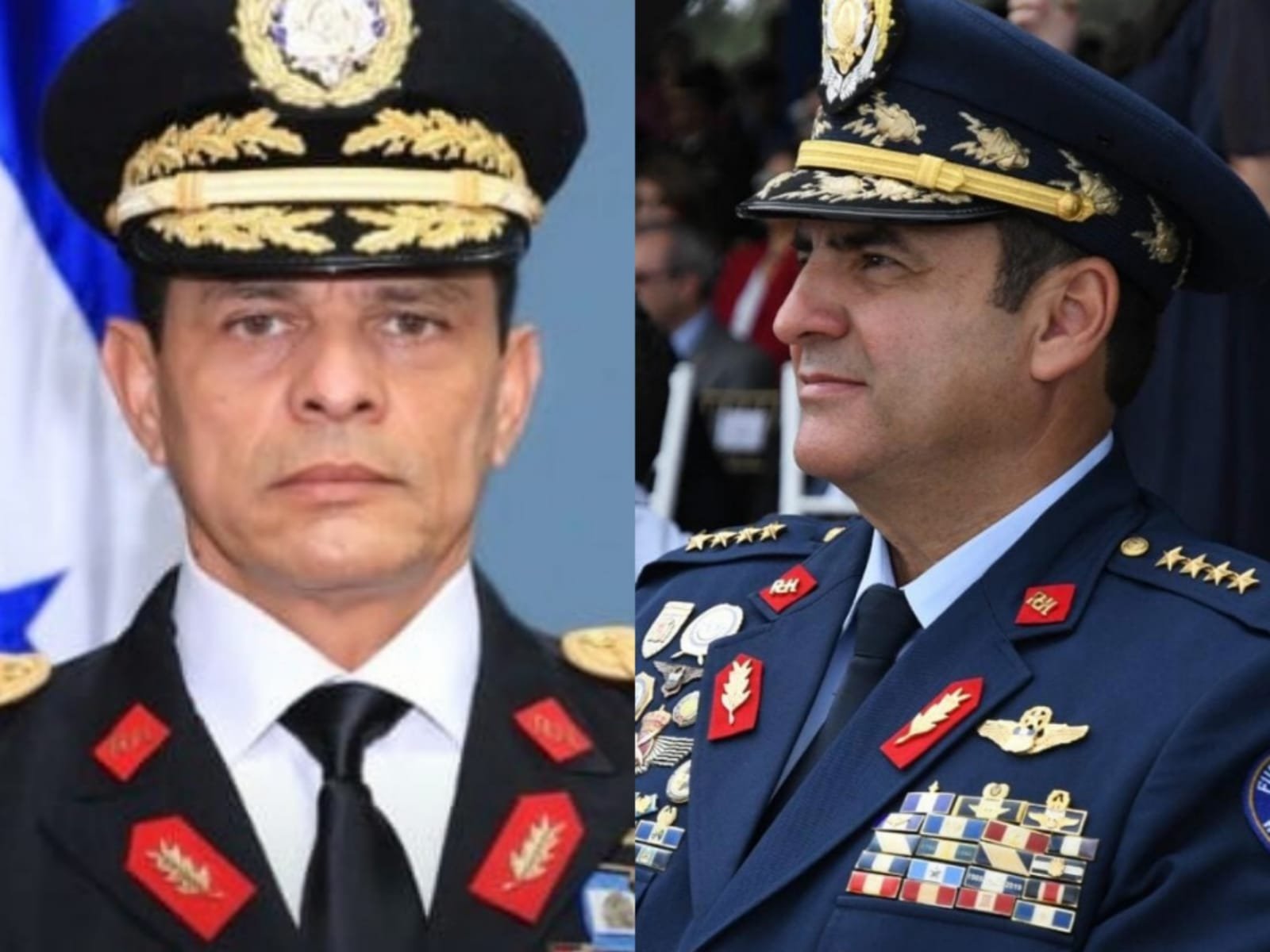 FFAA: Los dos generales que viajaron a testificar en el juicio de JOH, salieron sin permiso