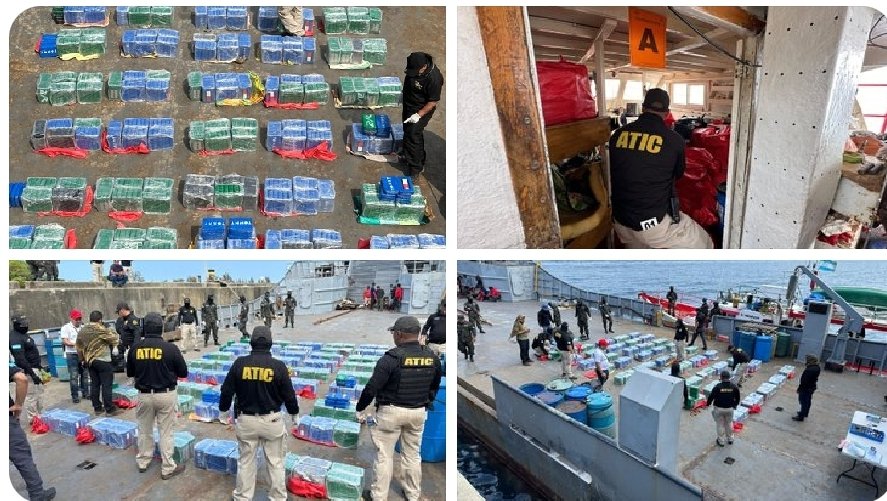 A más de 1.3 tonelada de presunta cocaína asciende incautación del MP y Fuerza Naval en costas insulares