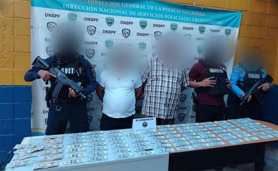 Envían a prisión a un salvadoreño y un nicaragüense por lavado de más de 72 mil dólares