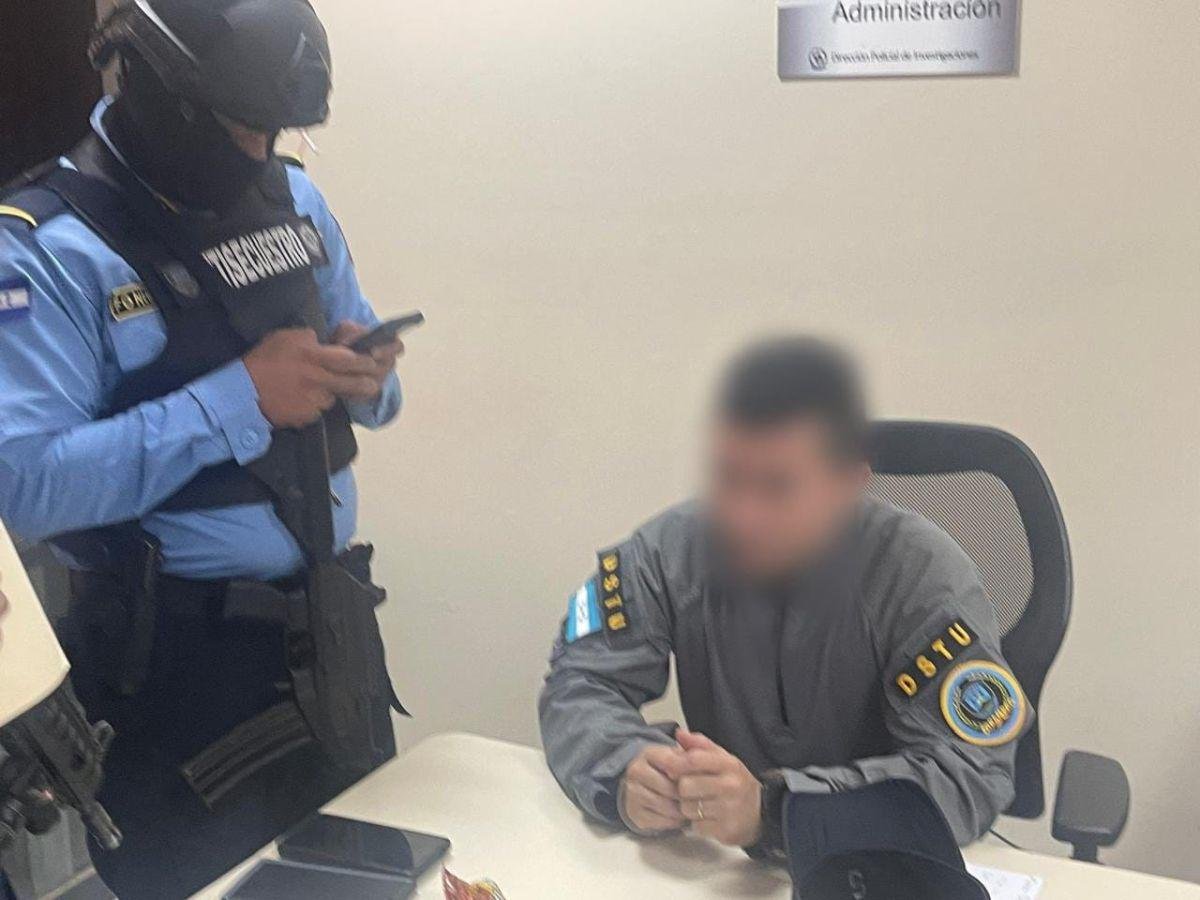Capturan a cinco agentes de la Policía acusados de secuestro en San Pedro Sula