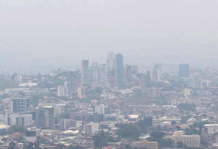 AMDC emite alerta por calidad de aire en la capital hondureña