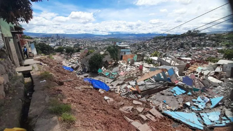 ¡Alarmante! Más de 700 colonias en riesgo por lluvias en el Distrito Central