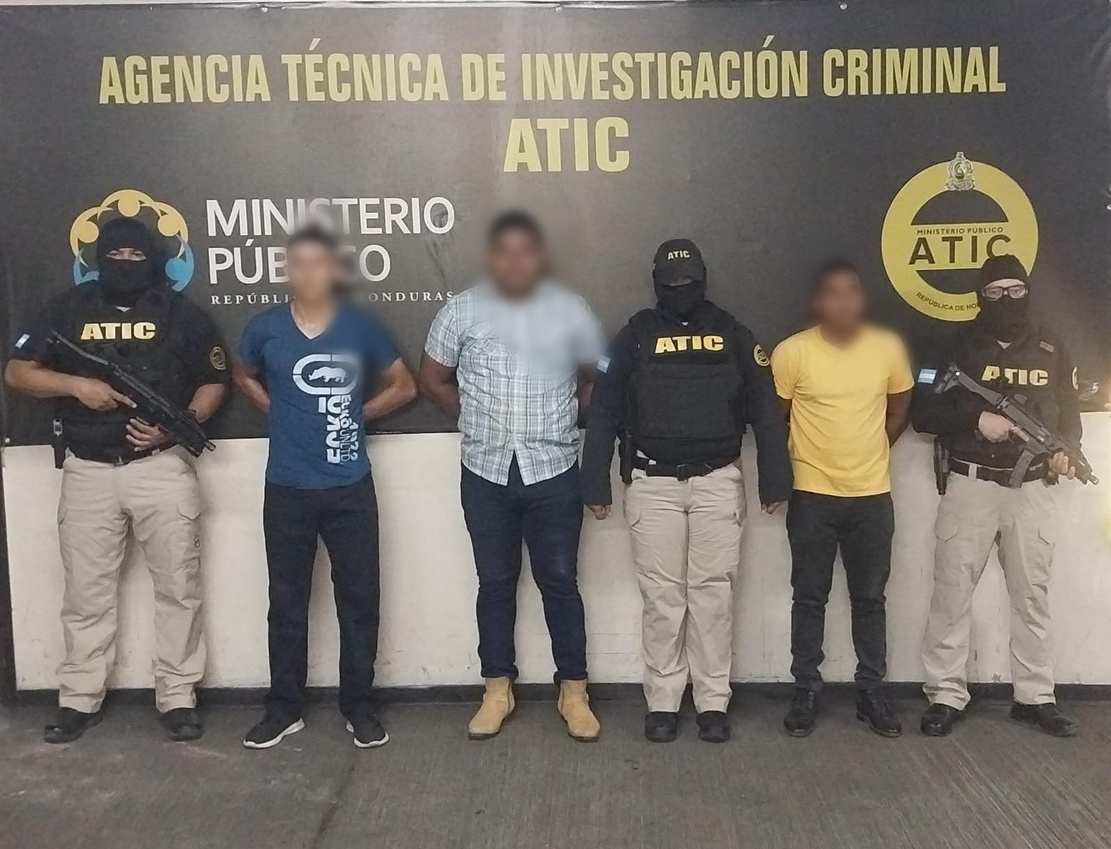 ATIC captura a tres miembros de la policía militar vinculados a la violación de una joven con discapacidad psicológica en Tocoa