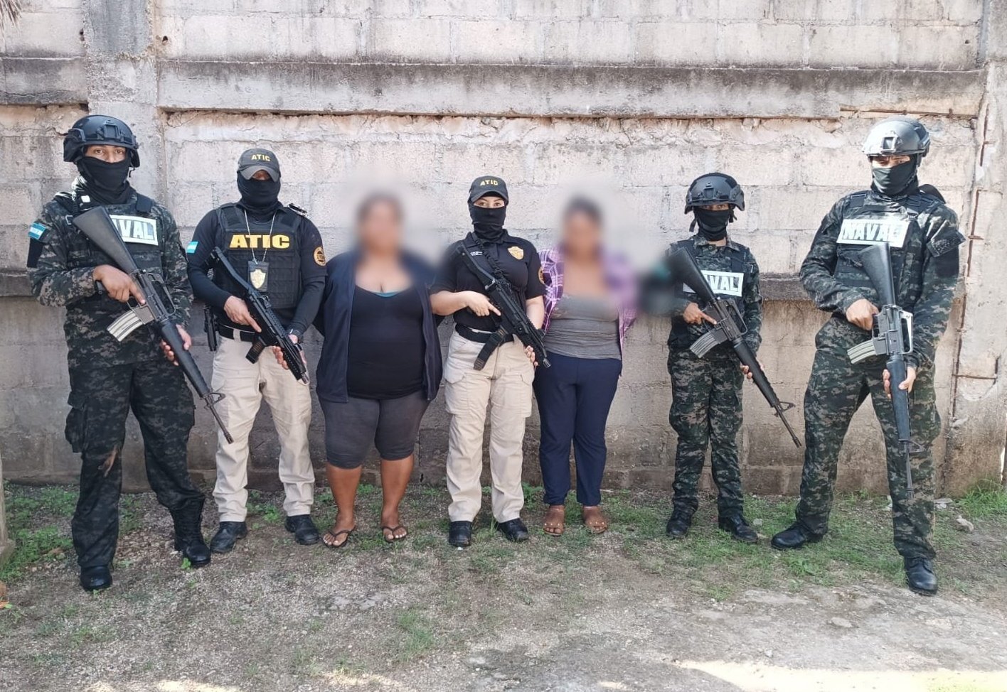 ATIC ejecuta allanamiento y capturas por trata de personas Puerto Lempira, Gracias a Dios, al forzar un embarazo en una menor de edad, entre otros vejámenes