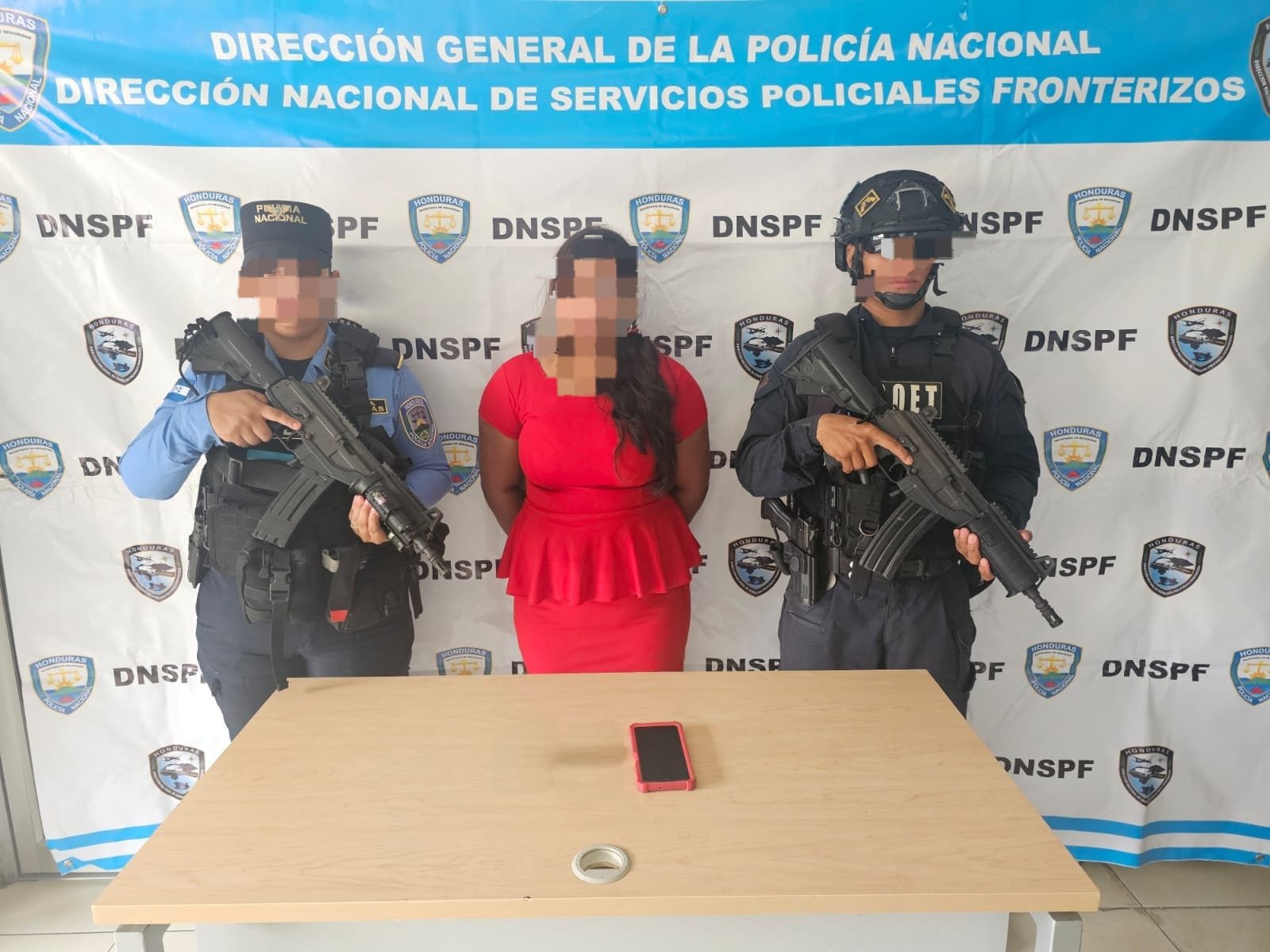 Por el delito de tráfico ilícito de personas es detenida una mujer en Pavana, Choluteca