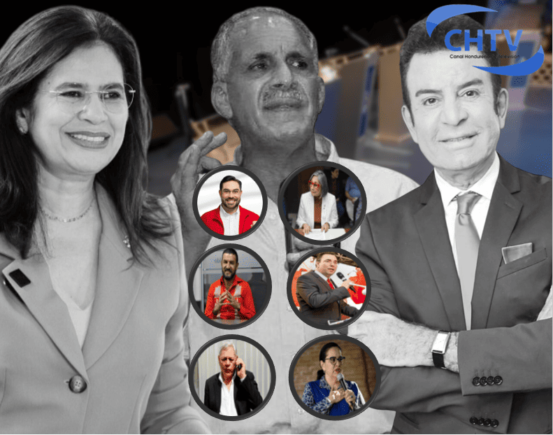 Rixi Moncada, Nasry Asfura y Salvador Nasralla no estarán en el debate del COHEP y son los grandes ausentes