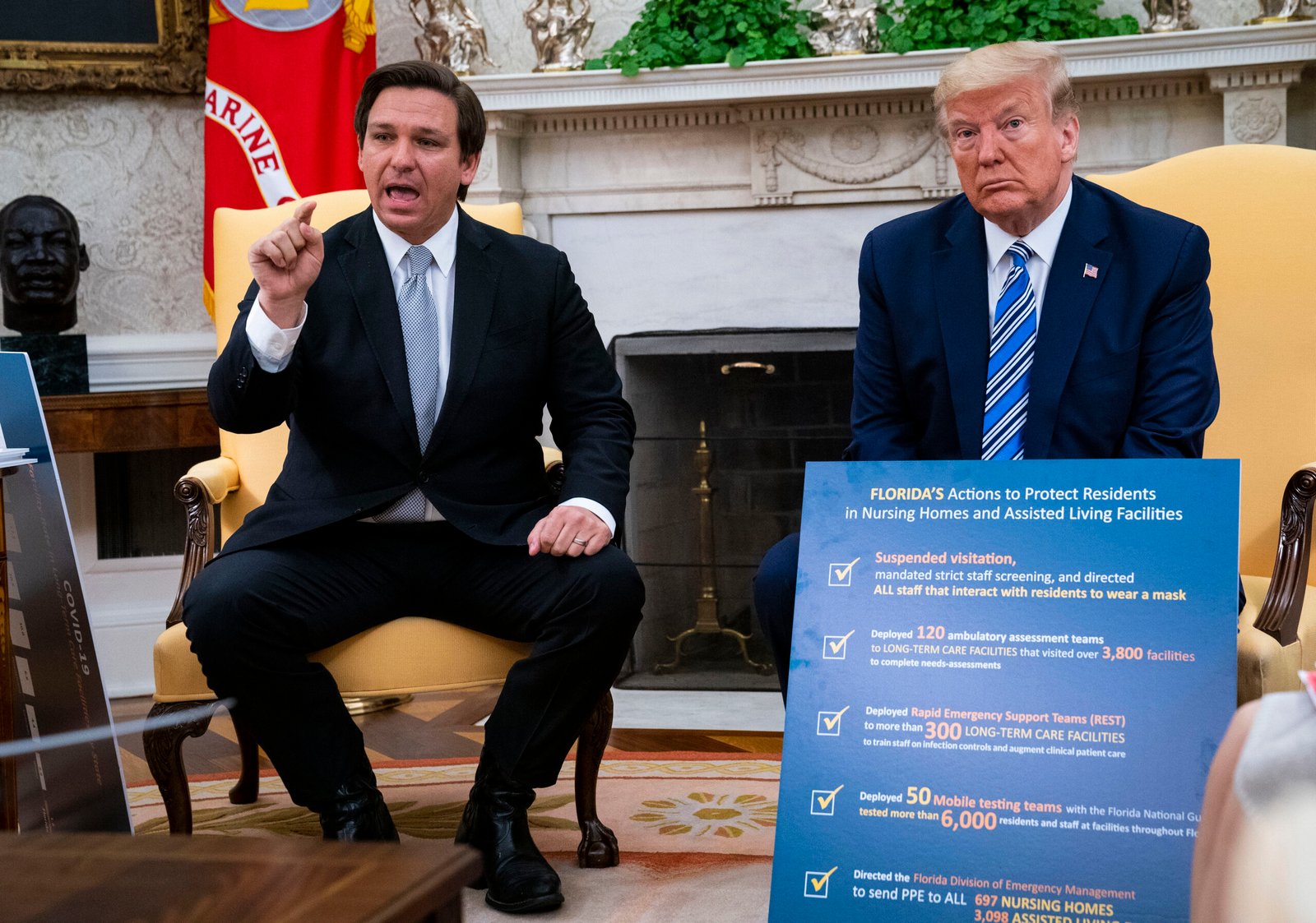 Gobernador de Florida Ron DeSantis firma leyes migratorias al gusto de Donald Trump