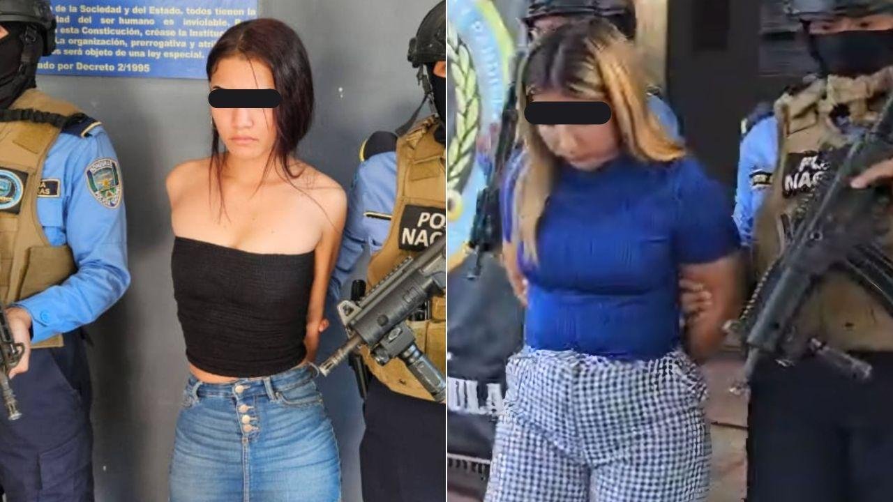 Policía Nacional captura a “Paty” y “Nena” integrantes supuestamente de la MS-13 y Pandilla 18 por diversos delitos