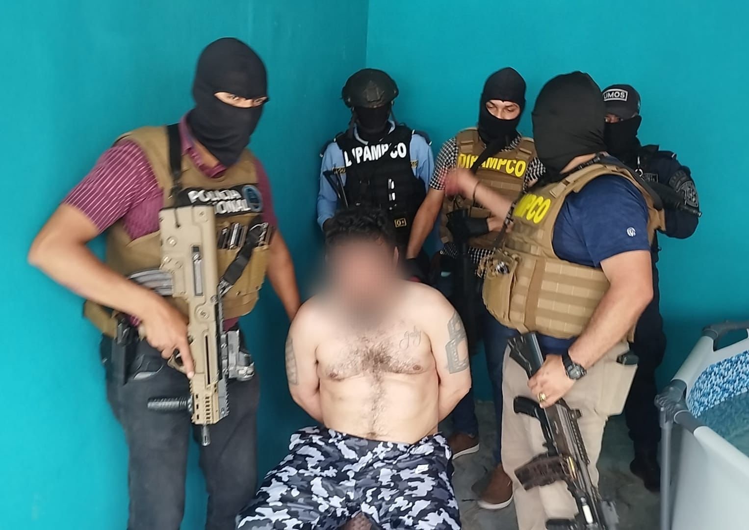 DIPAMPCO captura a uno de los principales líderes de la Pandilla 18 de todo el país