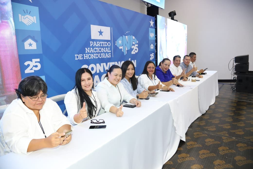 El Partido Nacional inaugura su Gran Convención Nacional 2025 con el lema “Dios, Patria y Libertad”