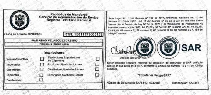 Koriun Inversiones logró su escritura y RTN hasta el año pasado