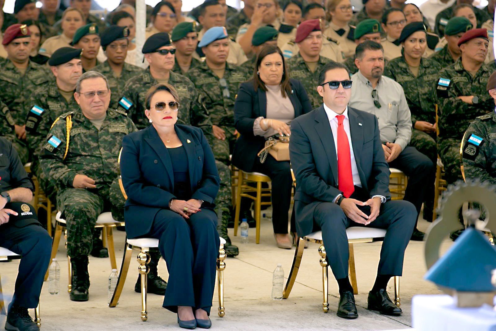Presidenta Castro visita Cuartel General del Ejército “José Trinidad Cabañas”