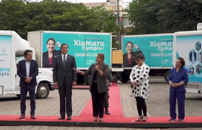 Presidenta Castro culpa a la oposición por la no llegada de la CICIH
