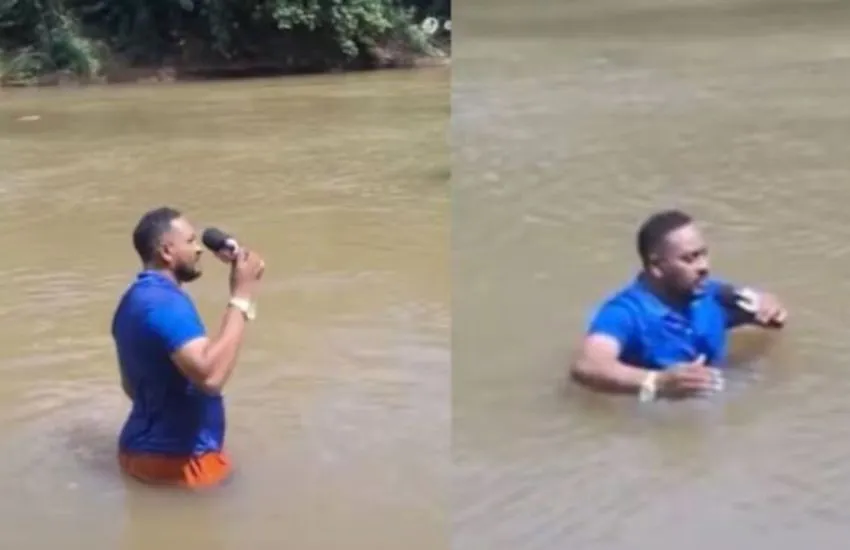 Periodista se viraliza tras tropezar con el cadáver de una niña mientras realizaba reportaje de su desaparición