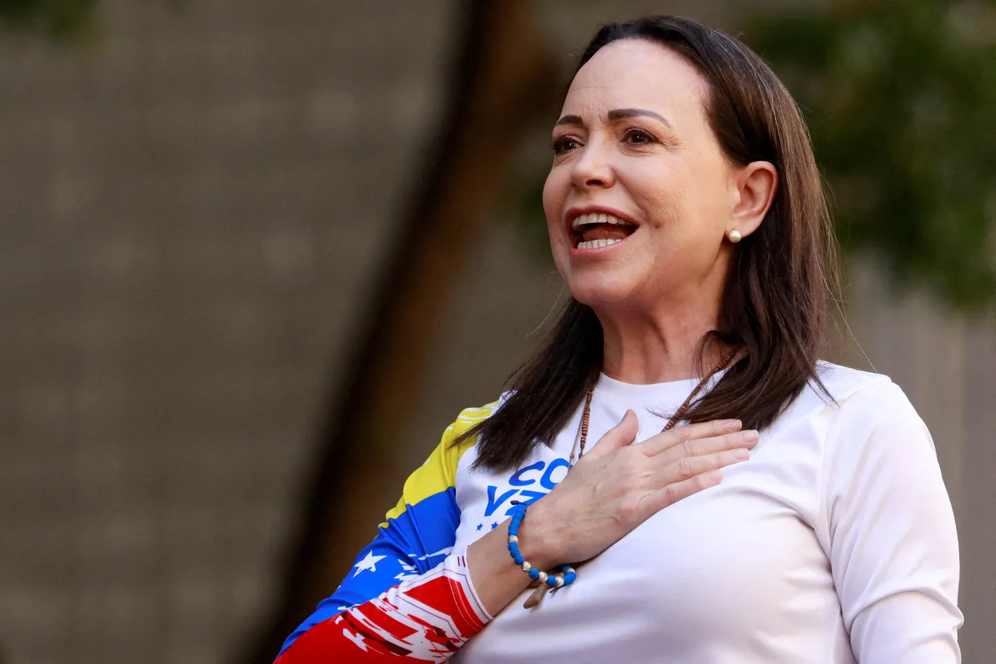 María Corina Machado llama a hondureños a votar por la libertad, prosperidad y paz