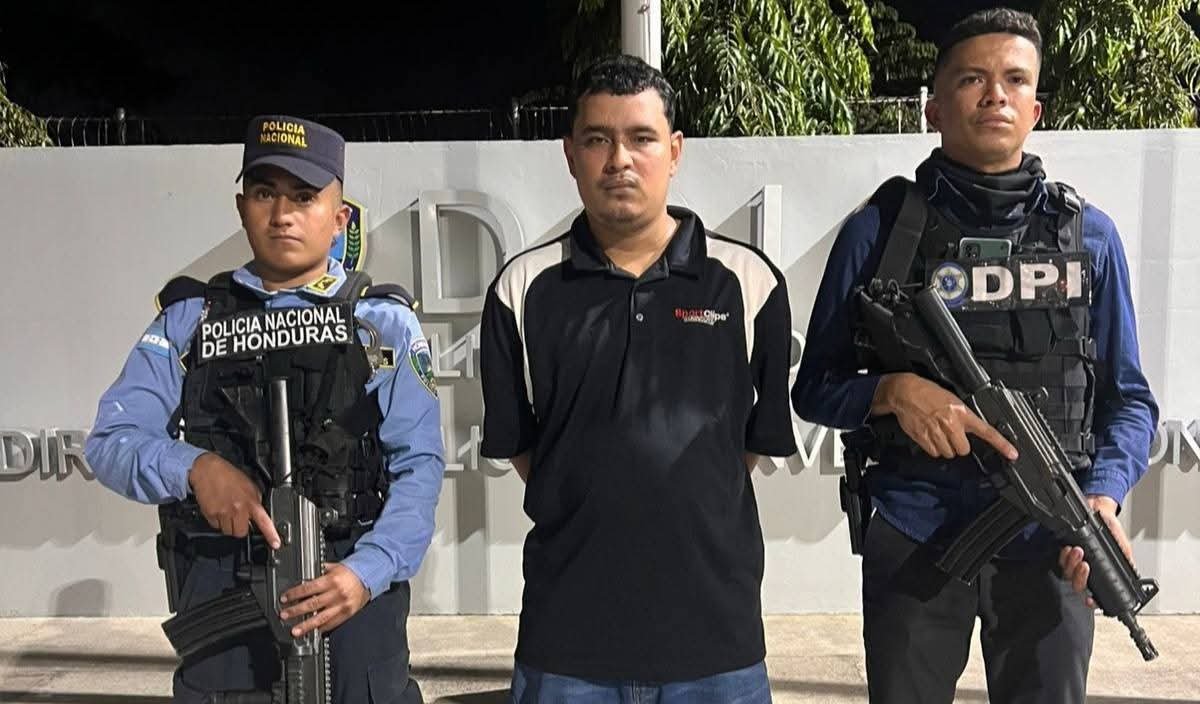 Capturan al asesino de conductor de bus de la ruta 1 en San Pedro Sula