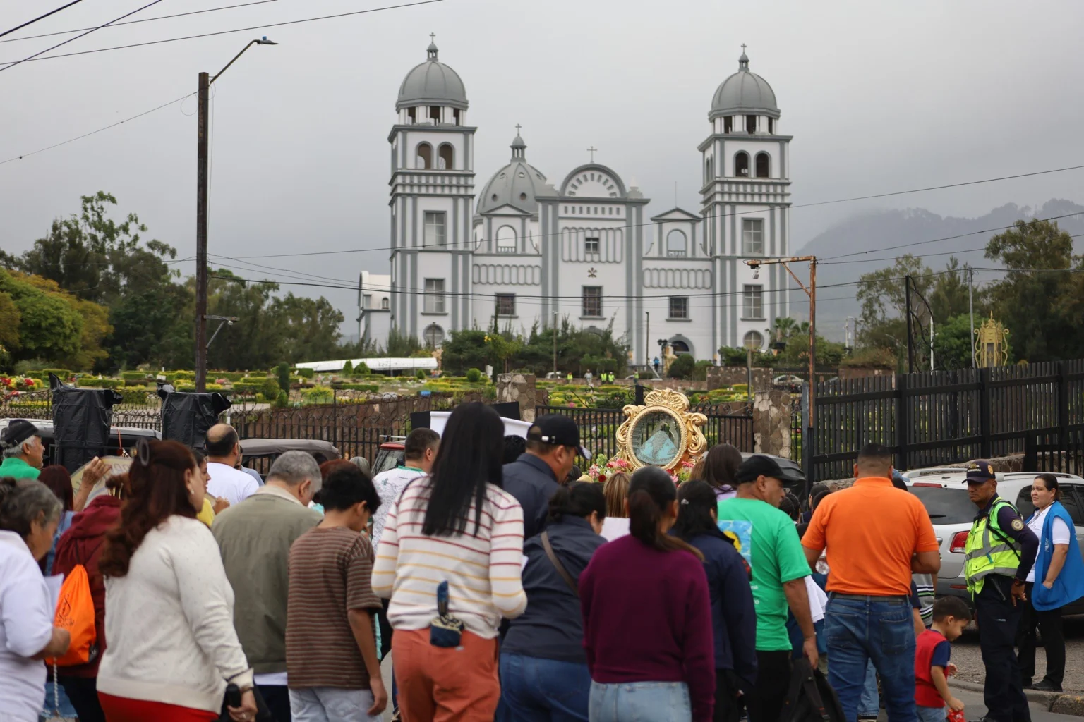 Autoridades activan dispositivo de atención para recibir a peregrinos de la Virgen de Suyapa