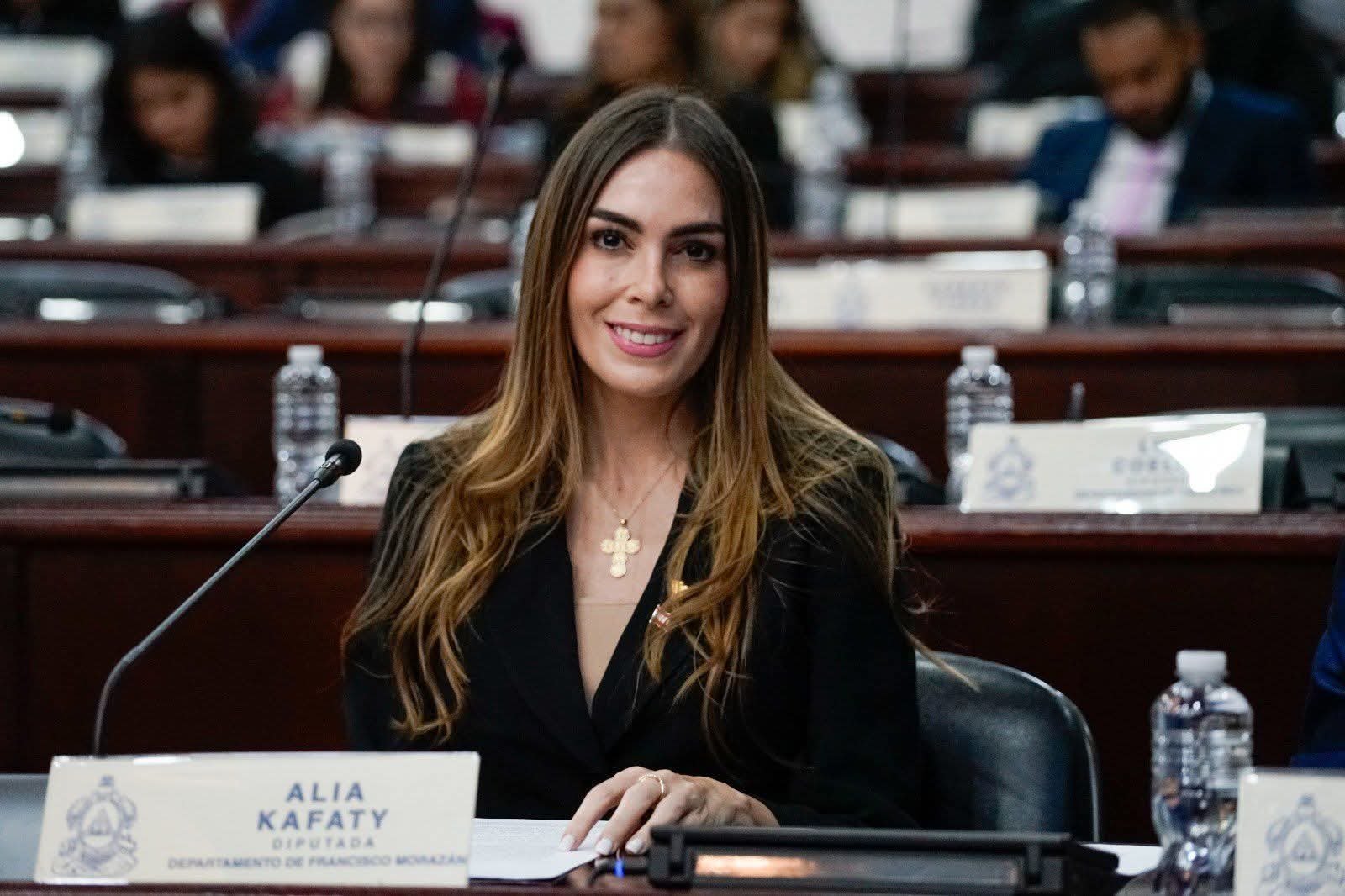 Diputada Alia Kafati propone reducir de 128 a 82 el número de diputados en el Congreso