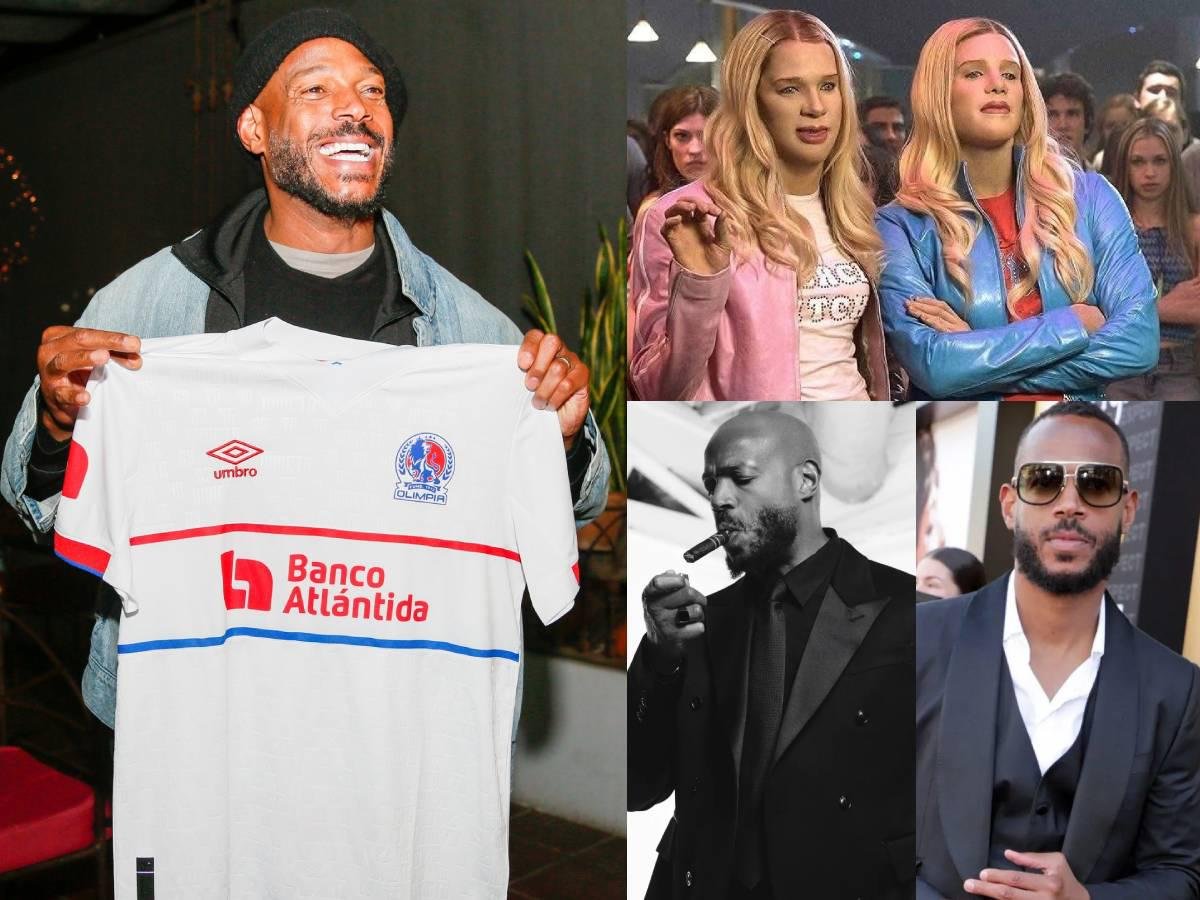 Marlon Wayans visita Honduras y recibe camiseta del Olimpia durante su estadía en el país