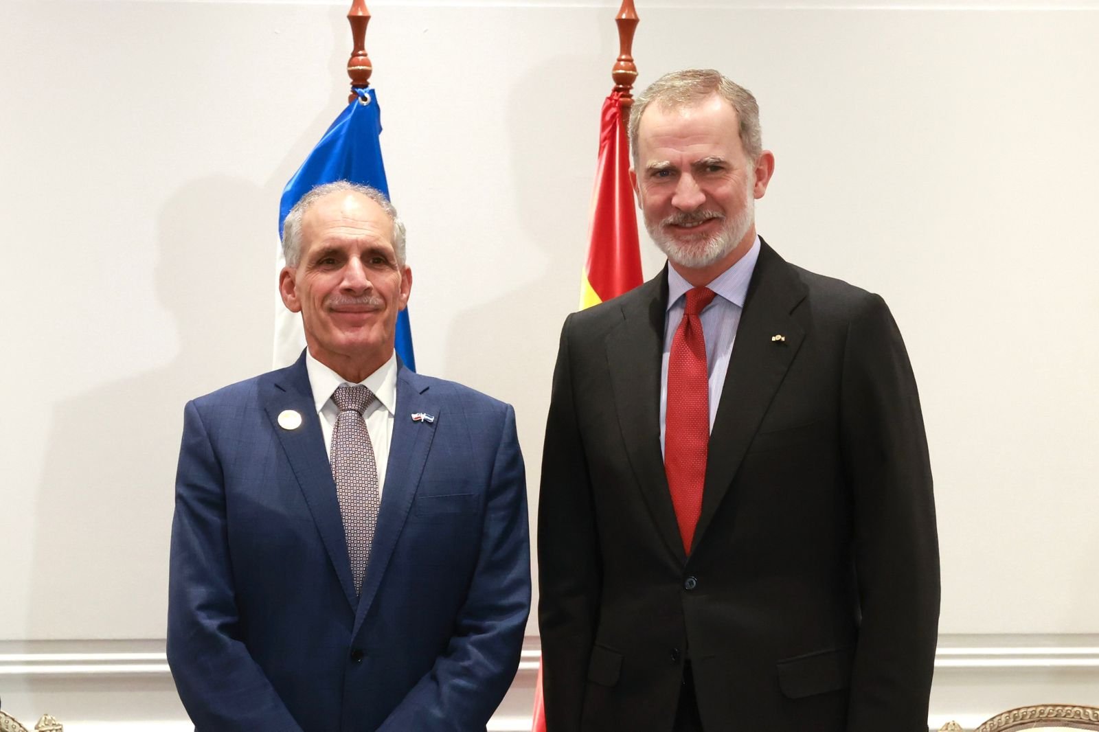Asfura y el Rey Felipe VI refuerzan cooperación entre Honduras y España