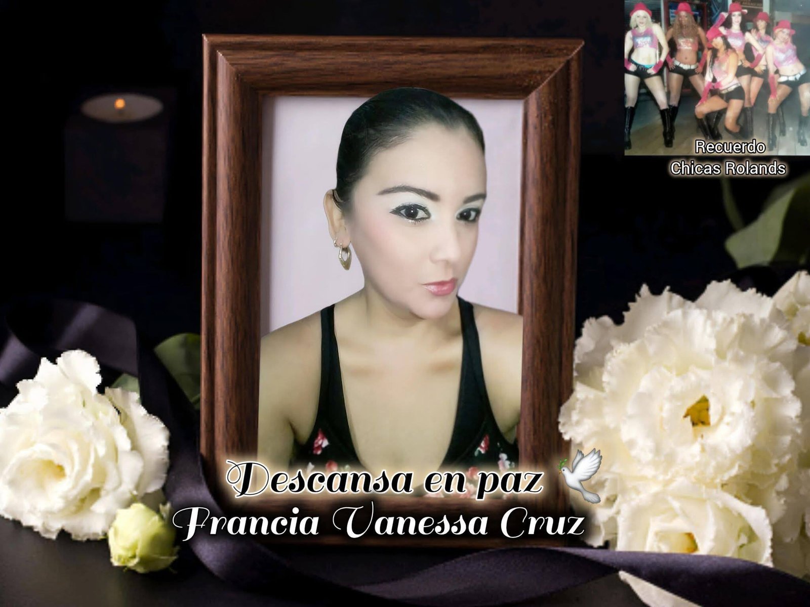 Consternación por la muerte de Francia Vanesa Cruz, exintegrante de Las Chicas Rolands