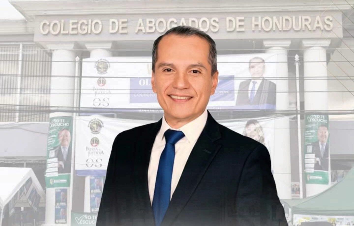 Olvin Sarmiento es electo nuevo presidente del Colegio de Abogados de Honduras