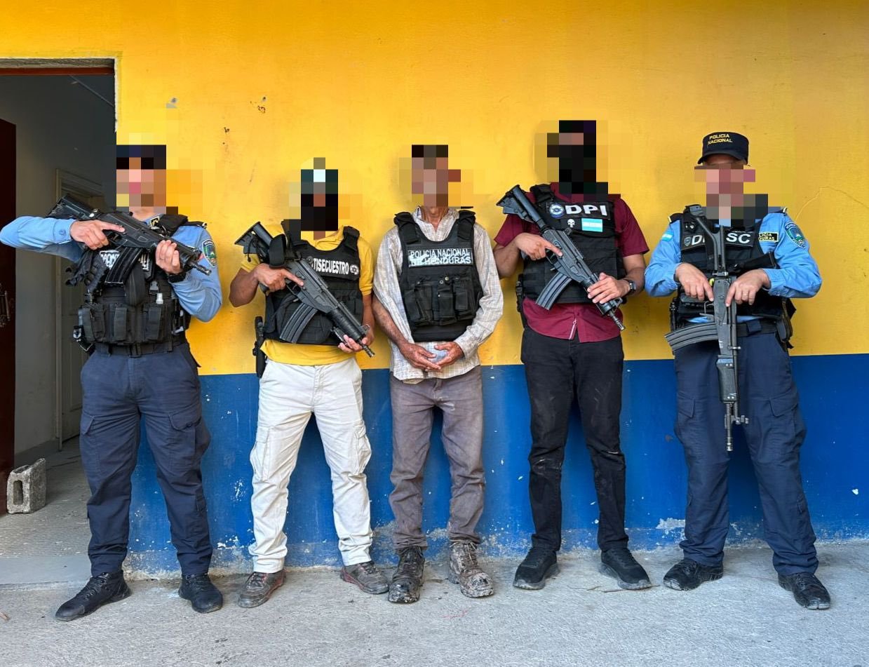 Rescatan a adulto mayor secuestrado en Ocotepeque tras exigencia de millonario rescate