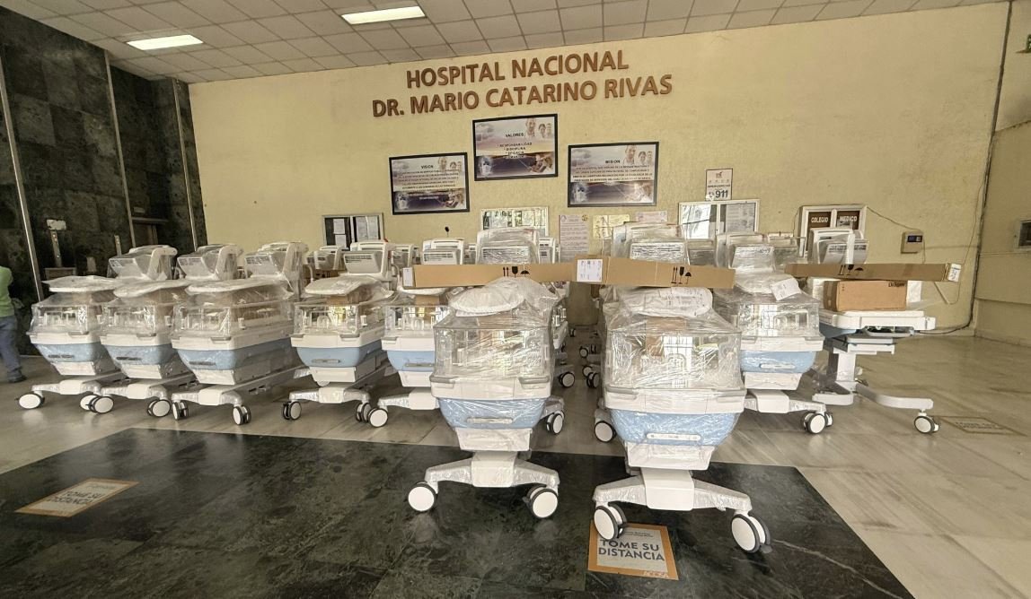 Refuerzan atención neonatal en el Hospital Mario Catarino Rivas con nuevas incubadoras