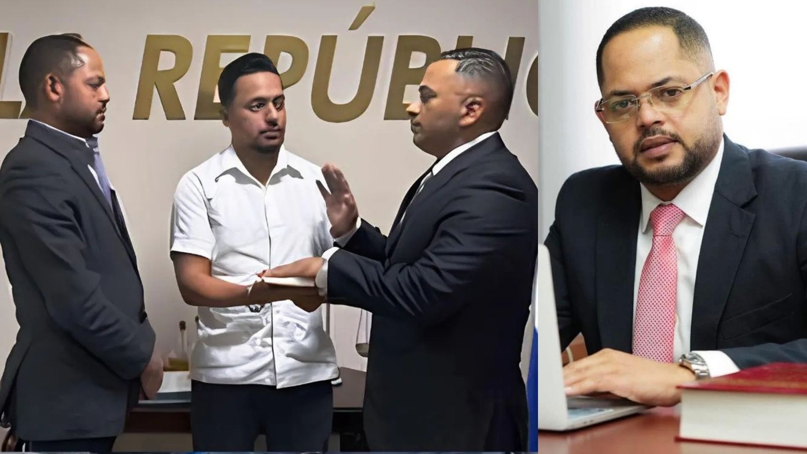 Fiscal General juramentó a Ángel Murillo como nuevo director de la ATIC y a Juan Dimitry Salgado como nuevo subdirector