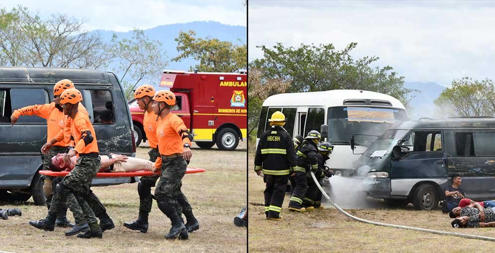 Israel fortalece preparación de cuerpos de socorro hondureños ante emergencias masivas