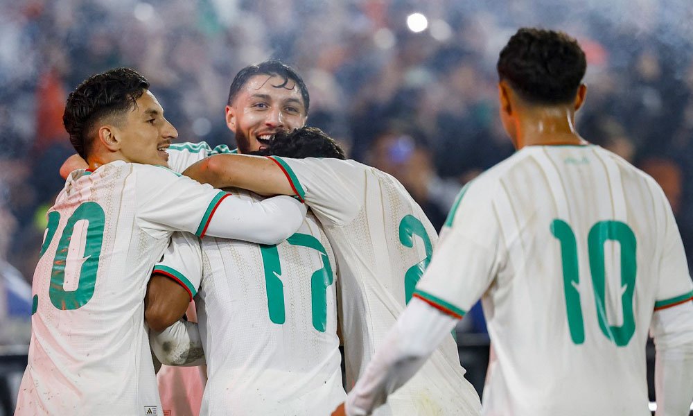 Argelia da la sorpresa y vence 1-0 a Países Bajos en amistoso previo al Mundial