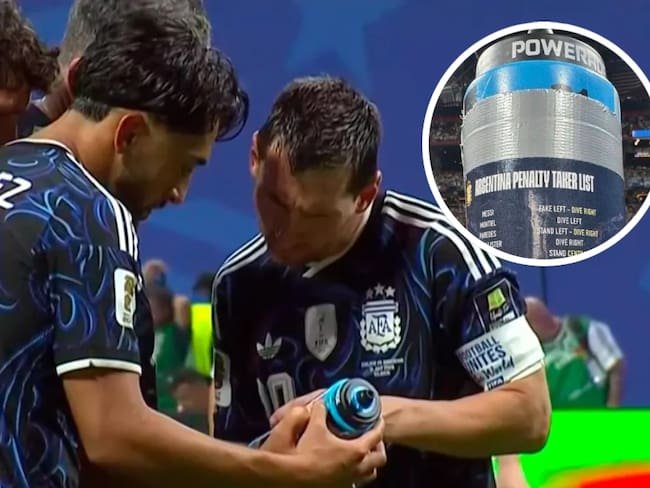 El curioso hallazgo de Argentina: la botella de Pickford con instrucciones para atajar penales