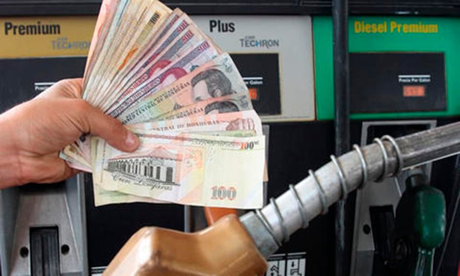 Combustibles tendrán nuevos precios en Honduras: aumentos en Tegucigalpa y rebajas en San Pedro Sula