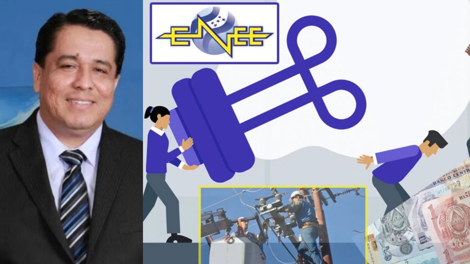 Roy Santos insta al Gobierno a transparentar el plan de rescate de la ENEE