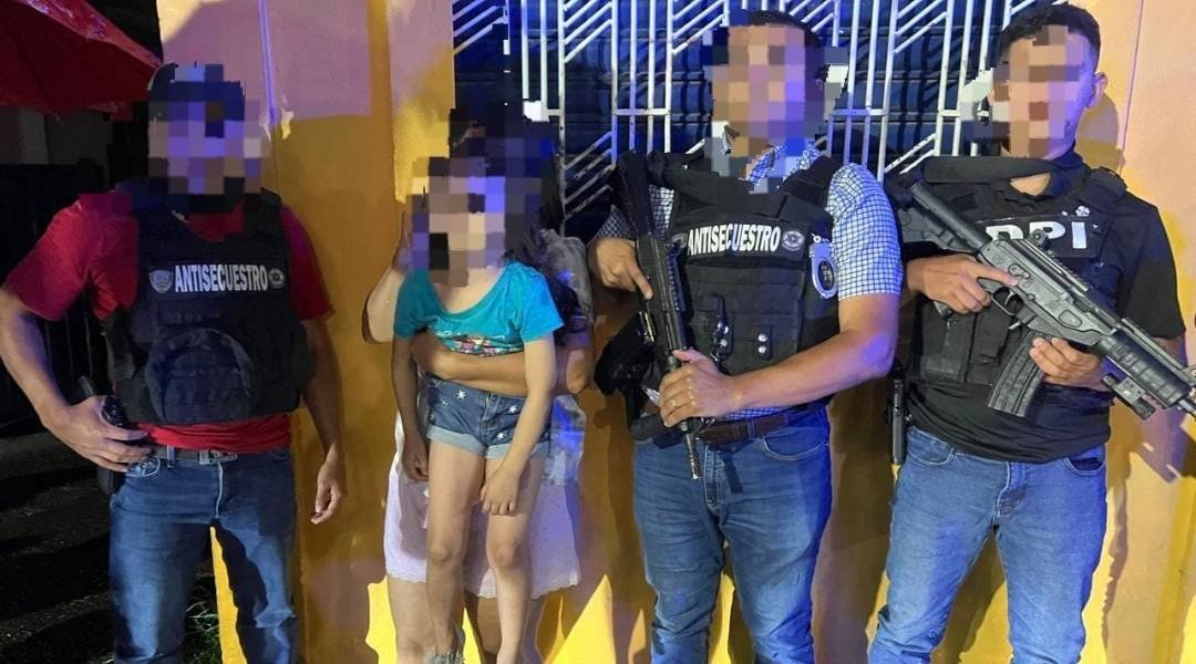 Localizan con vida a niña y niñera secuestradas en Santa Bárbara tras operativo policial