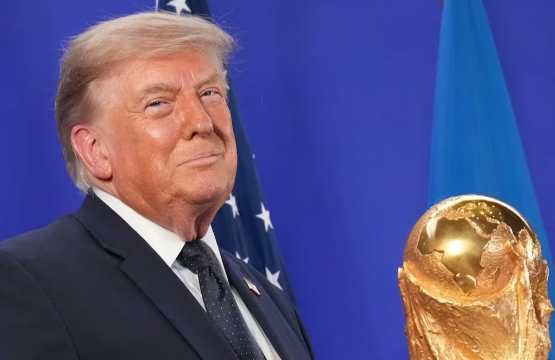 Trump asiste al duelo Argentina-España y destaca la grandeza de Messi